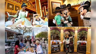 カリフォルニア ディズニーランド・リゾートで楽しめるキャラクターダイニングを詳しく見る（外部サイトへ）